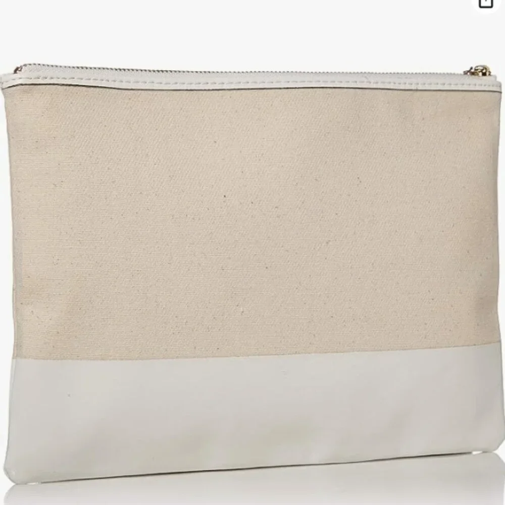 kate spade new york – ash street logo large tassel clutch NATURAL / One Size